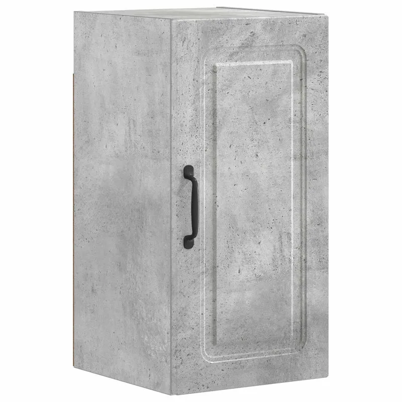 4 Piece Bathroom Cabinet Set UTRECHT Concrete Grey