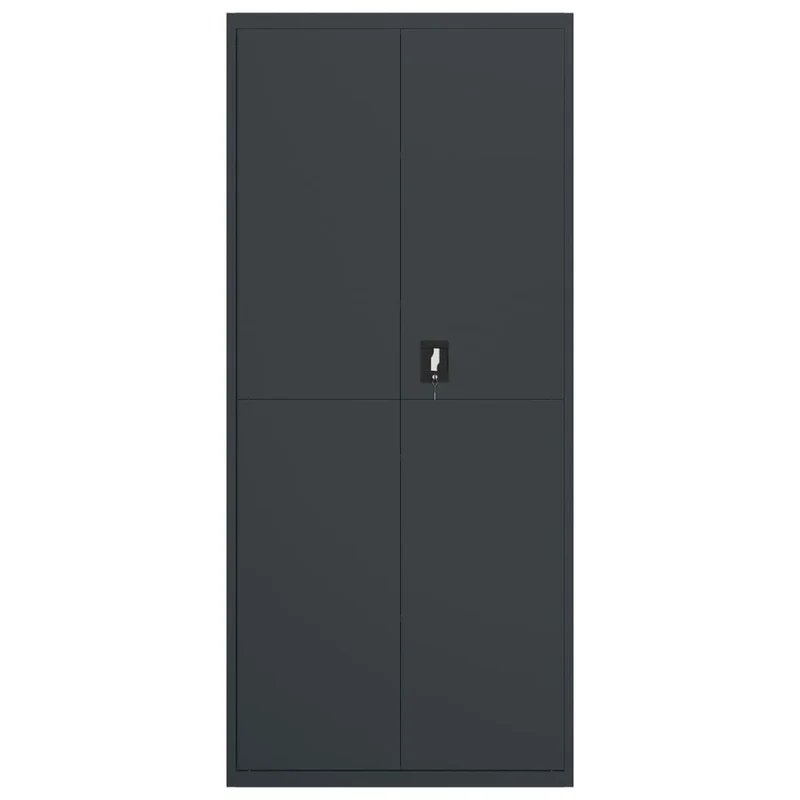 File Cabinet Anthracite 90x40x200 cm Steel