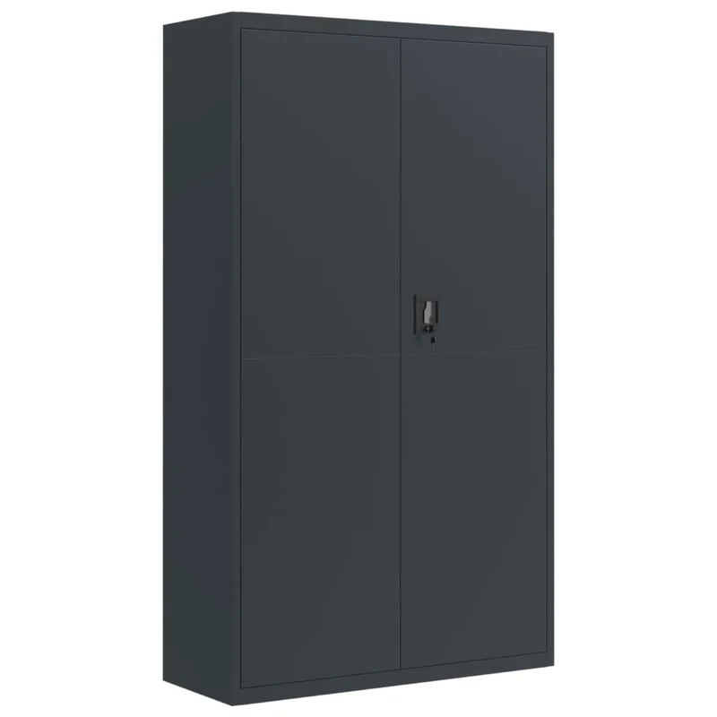 File Cabinet Anthracite 105x40x180 cm Steel