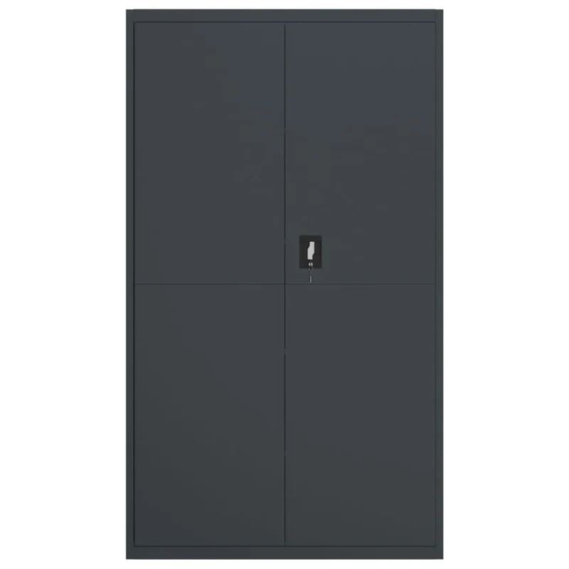 File Cabinet Anthracite 105x40x180 cm Steel