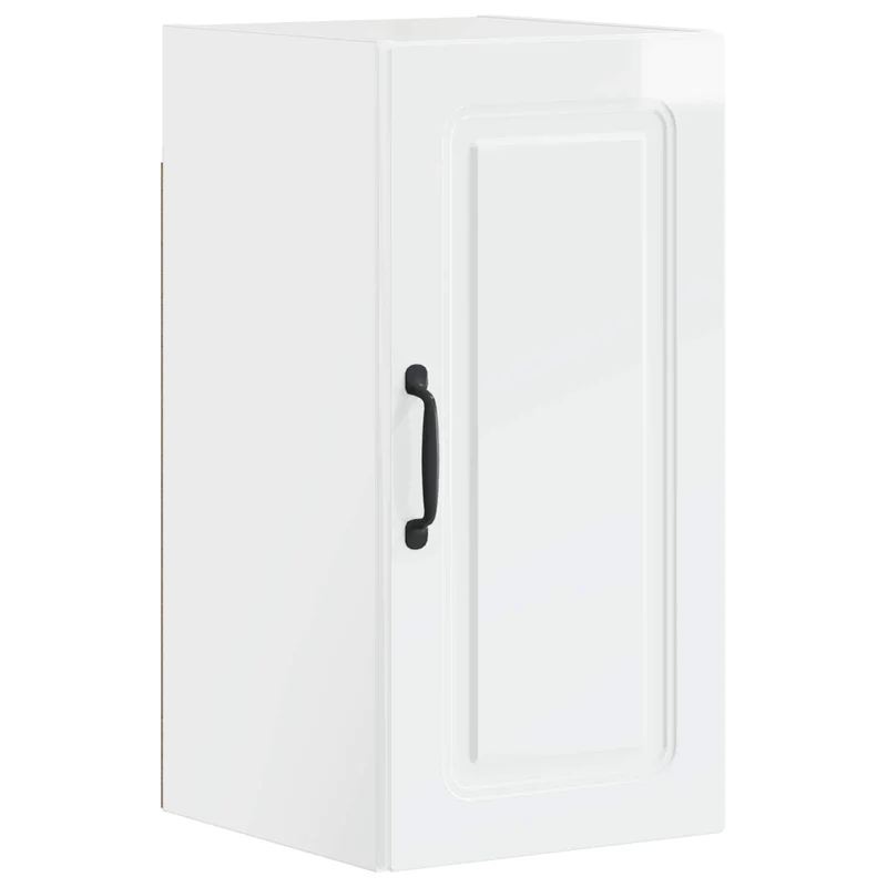 4 Piece Bathroom Cabinet Set UTRECHT High Gloss White