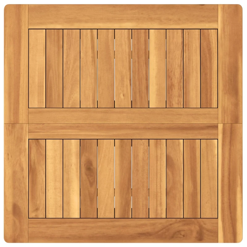 Outdoor Bar Set 3 pcs Untreated Solid Teak Wood
