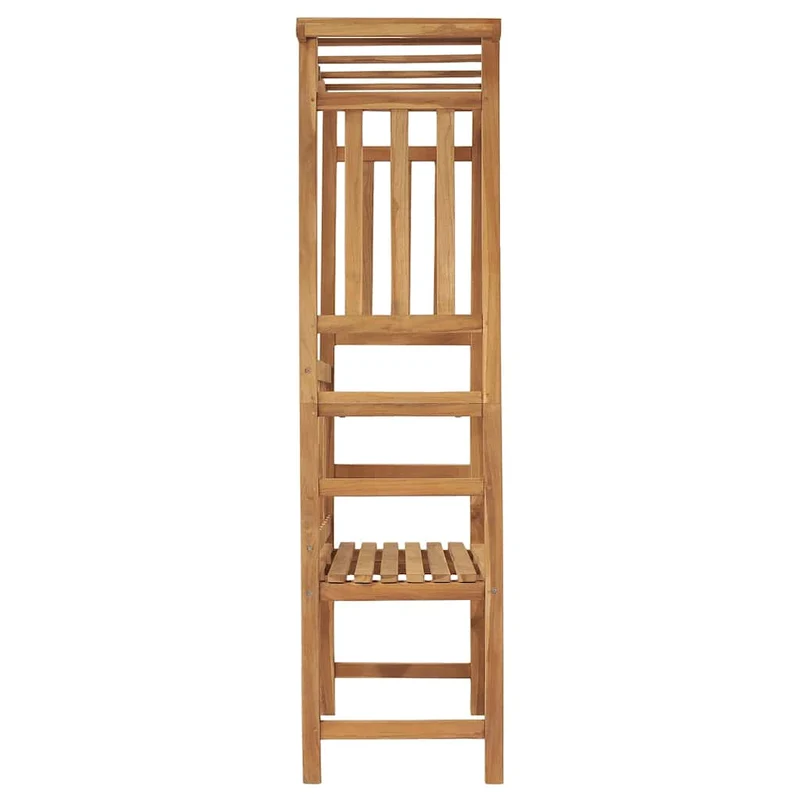 316170 vidaXL Garden Bench with Pergola 115 cm Solid Teak Wood