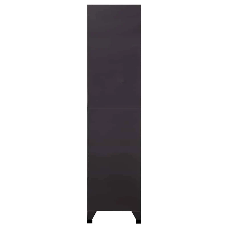 Locker Cabinet Anthracite 90x45x180 cm Steel