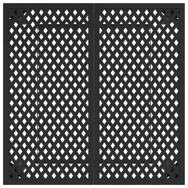 Outdoor Furniture Set 5 pcs Anthracite Steel