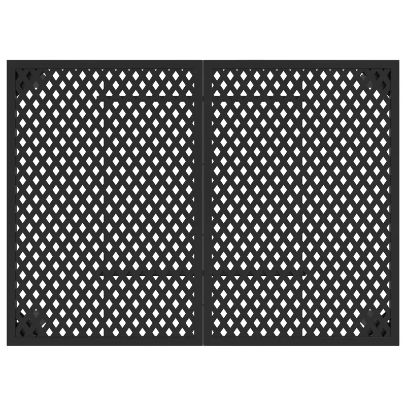 Outdoor Furniture Set 5 pcs Anthracite Steel