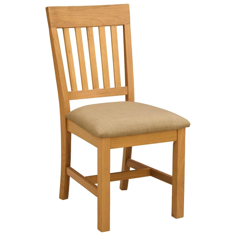 Dining Set 3 pcs Beige Solid Oak Wood