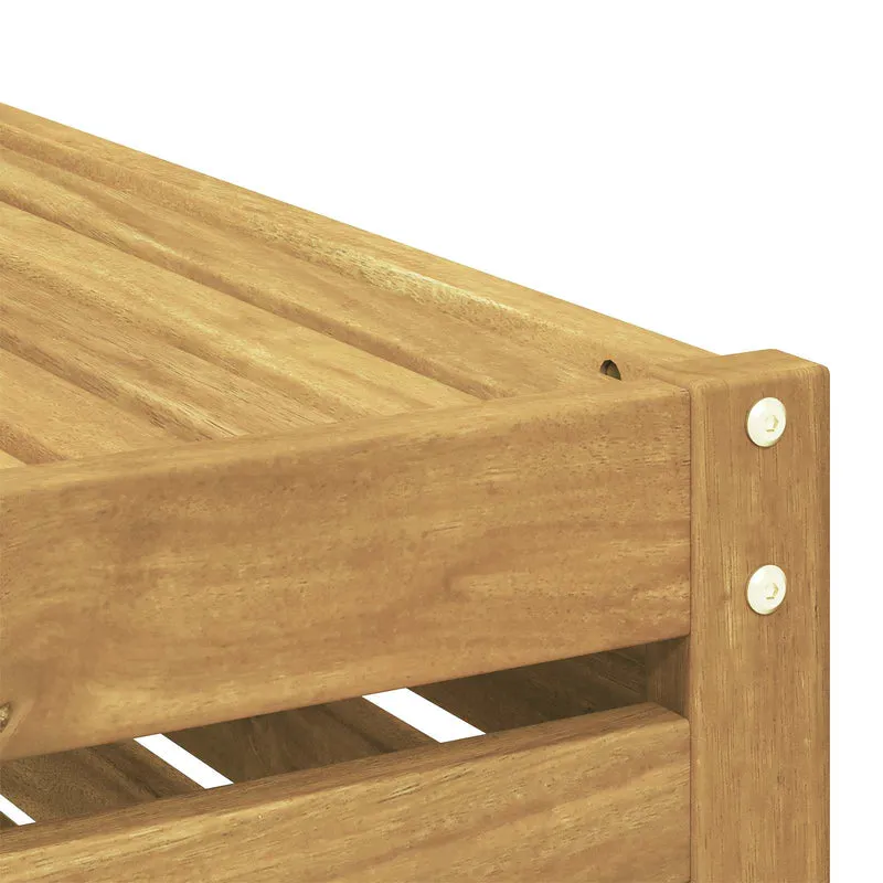 Outdoor Sofa Set 7 pcs White