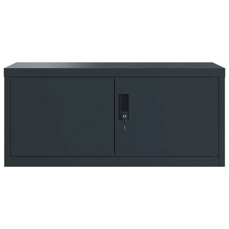File Cabinet Anthracite 90x40x110 cm Steel