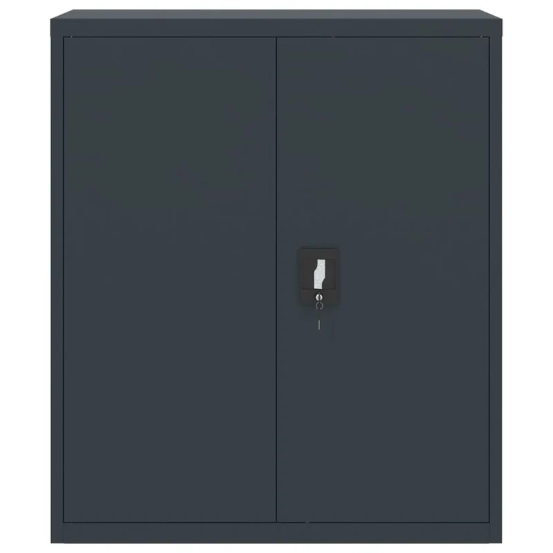 File Cabinet Anthracite 90x40x145 cm Steel