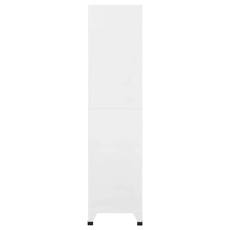 Locker Cabinet Light Grey 90x40x180 cm Steel