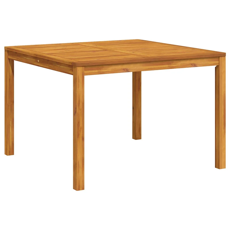 Garden Dining Set Natural Solid Acacia Wood