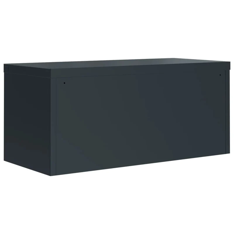 File Cabinet Anthracite 90x40x240 cm Steel