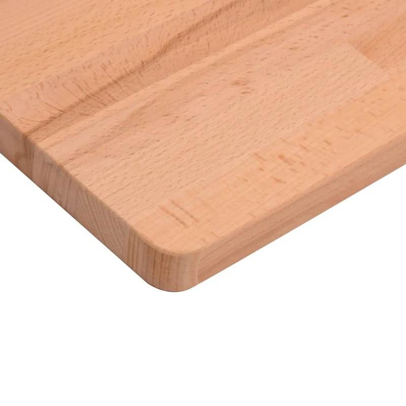 Workbench 200x55x81,5 cm Solid Wood Beech and Metal