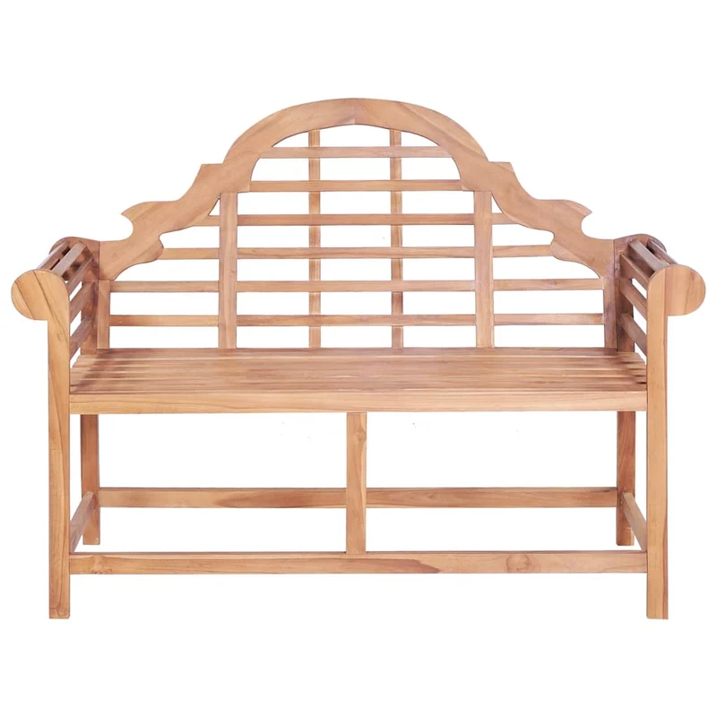 319152 vidaXL Garden Bench 127x58,5x92,5 cm Solid Wood Teak