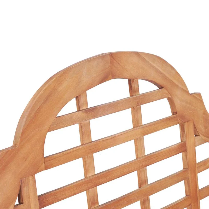 319152 vidaXL Garden Bench 127x58,5x92,5 cm Solid Wood Teak