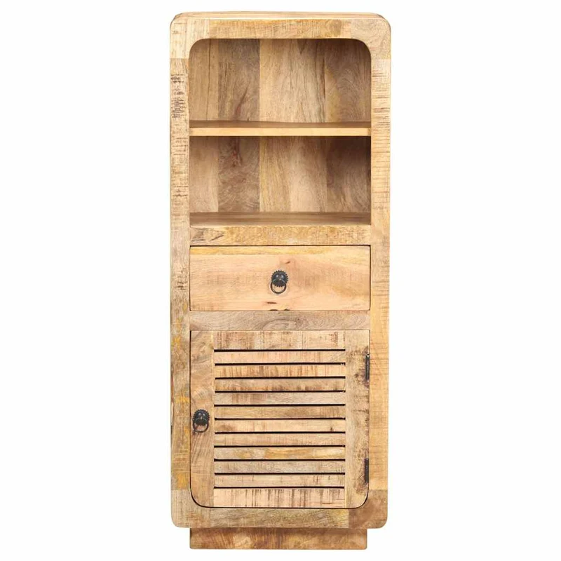 Highboard 45x32x110 cm Rough Mango Wood