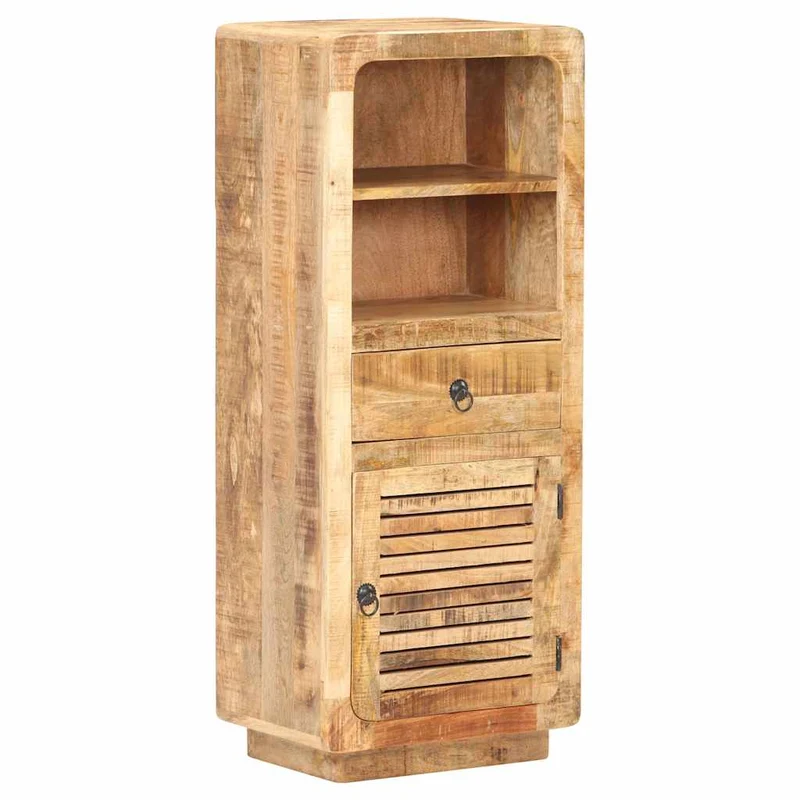 Highboard 45x32x110 cm Rough Mango Wood