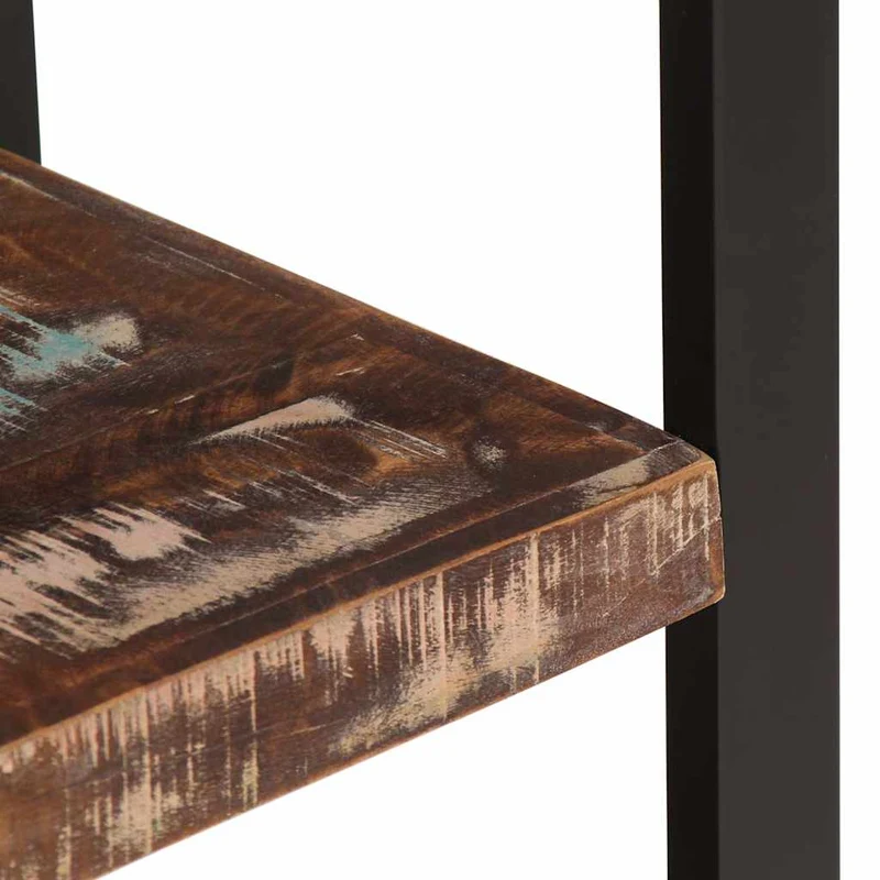 321054 vidaXL Bookshelf 118x30x200 cm Solid Reclaimed Wood