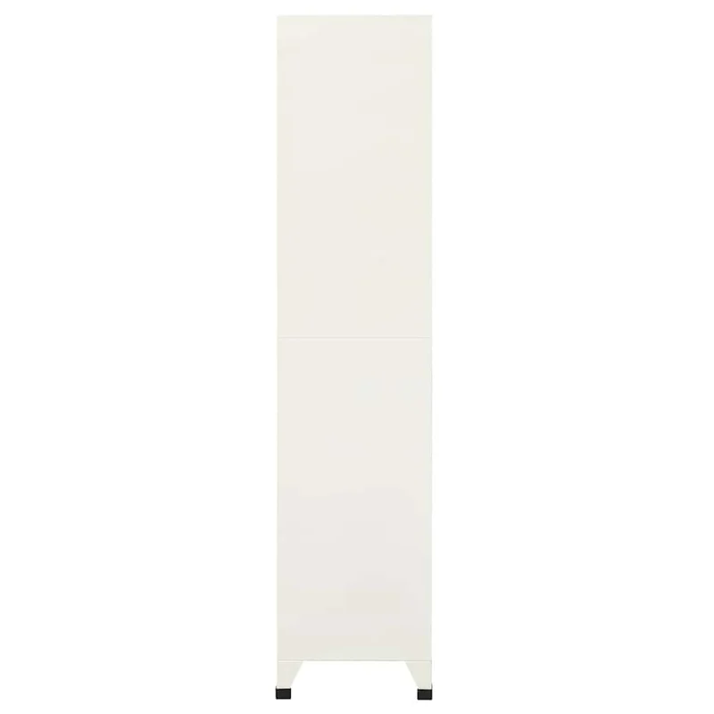 Locker Cabinet Grey and Blue 90x40x180 cm Steel