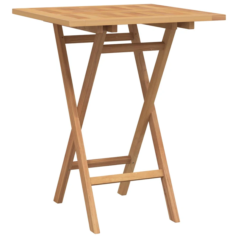 Garden Set 5 pcs Brown Soild Teak Wood