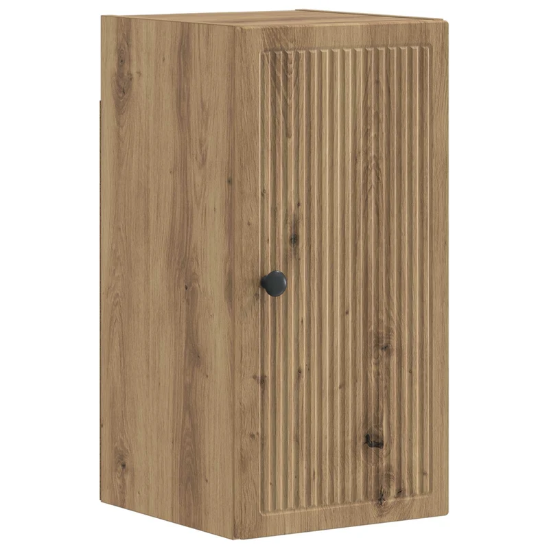 4 Piece Bathroom Cabinet Set EDE Artisan Oak Engineered Wood