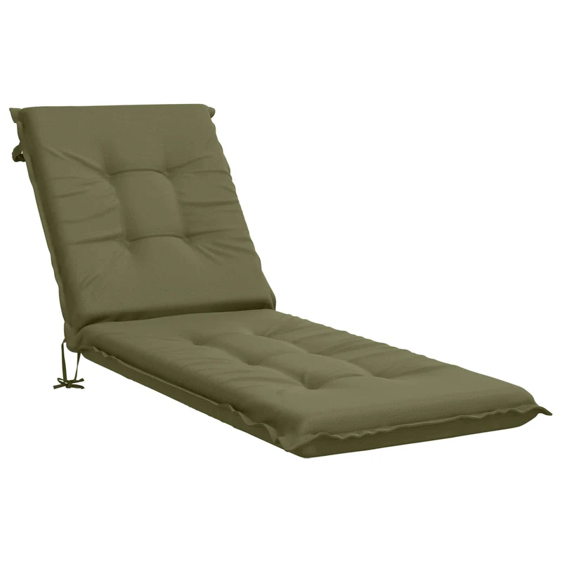 Sunlounger Cushion GEMERT 100% Polyester Olive Green