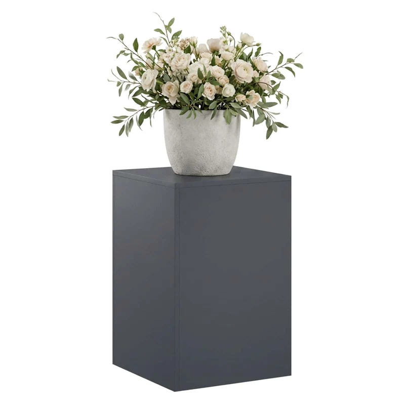 Plant Stand Anthracite 40 x 40 x 60 cm Stainless Steel
