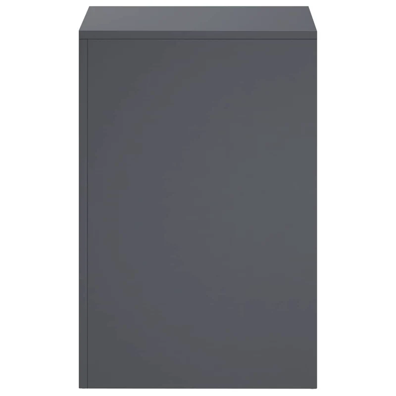 Plant Stand 2 pcs Anthracite 40 x 40 x 60 cm Galvanised Steel