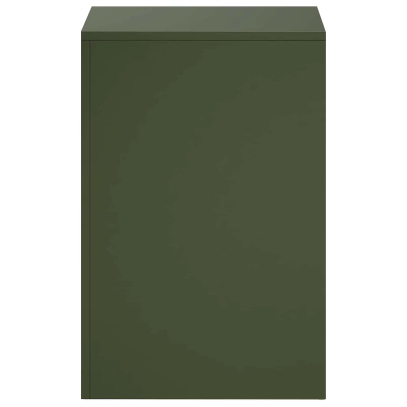 Plant Stand Olive Green 40 x 40 x 60 cm Weathering Steel