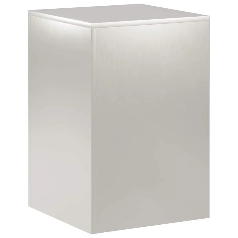 Plant Stand Silver 40 x 40 x 60 cm Steel