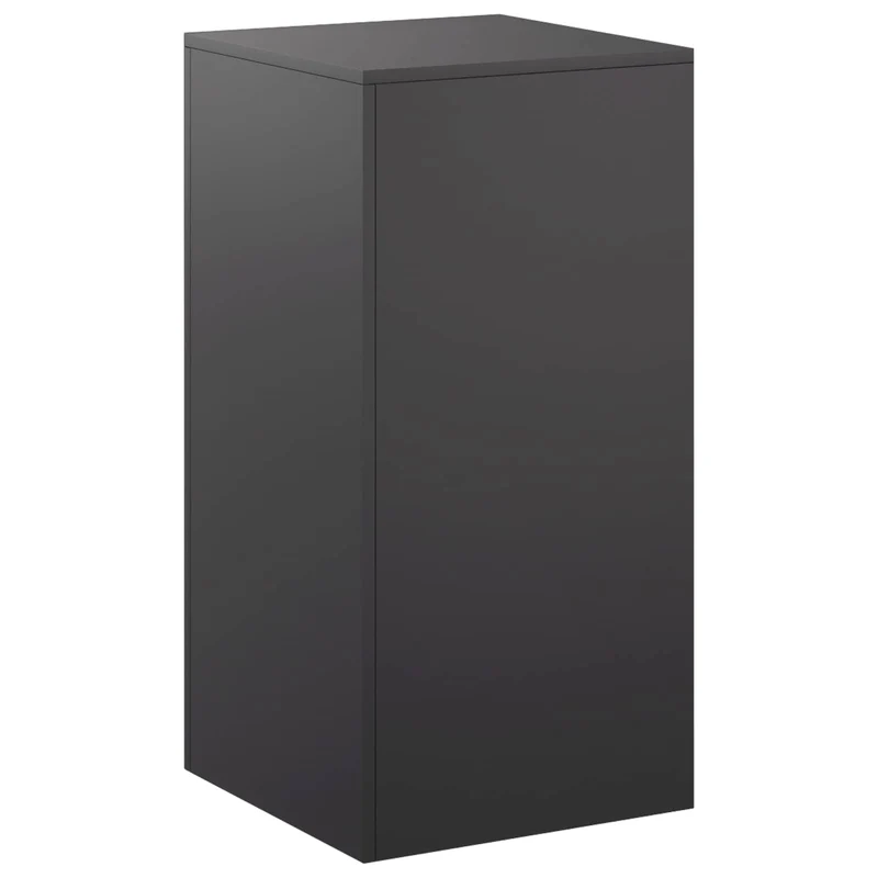 Plant Stand Black 40 x 40 x 80 cm Steel