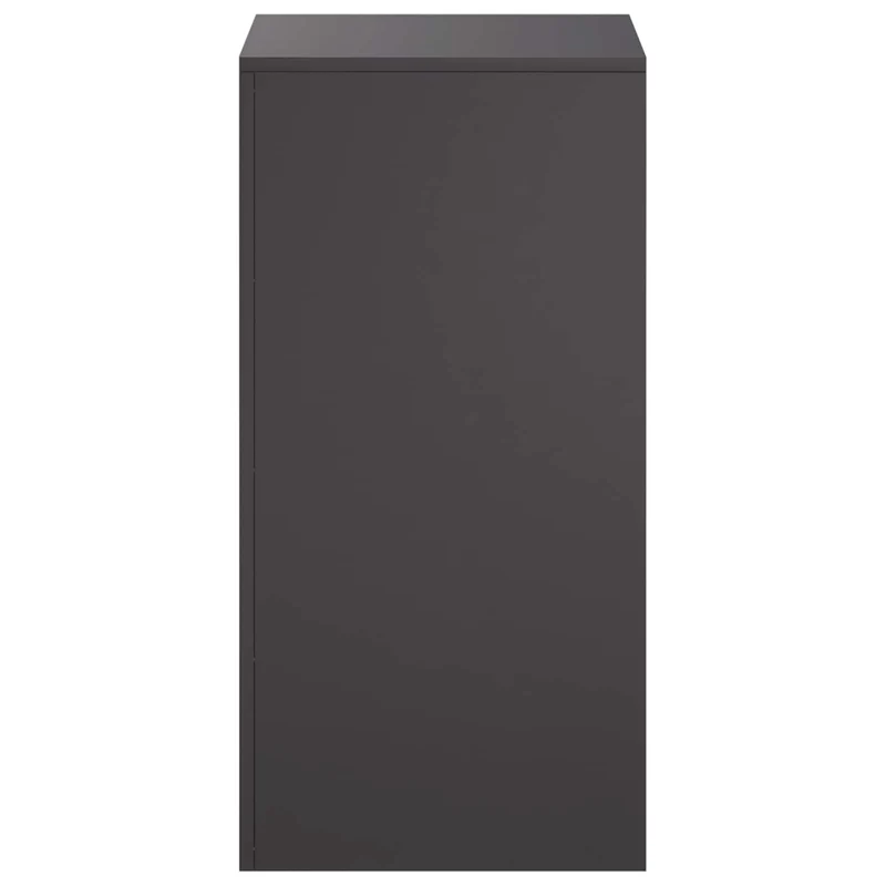 Plant Stand 2 pcs Black 40 x 40 x 80 cm Steel