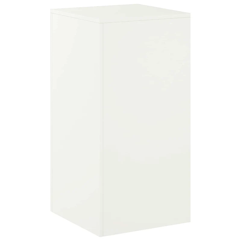 Plant Stand White 40 x 40 x 80 cm Steel