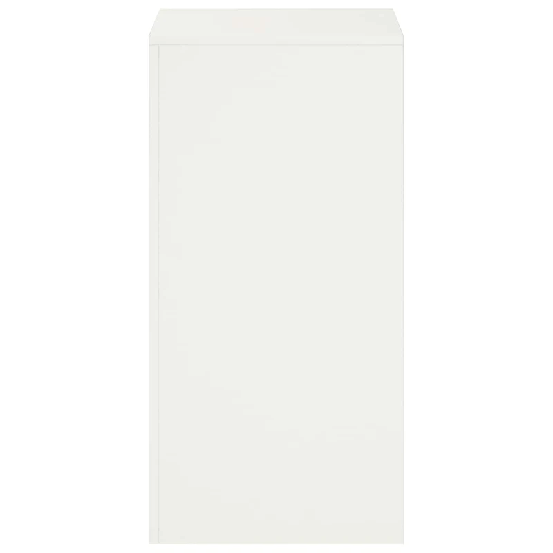 Plant Stand White 40 x 40 x 80 cm Steel