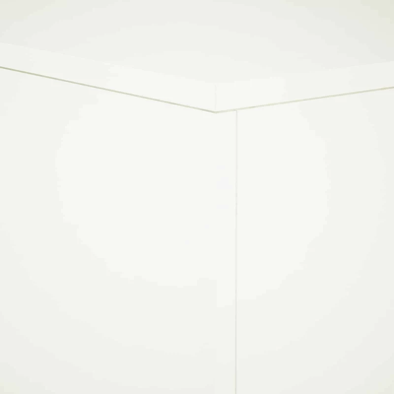 Plant Stand 2 pcs White 40 x 40 x 80 cm Steel