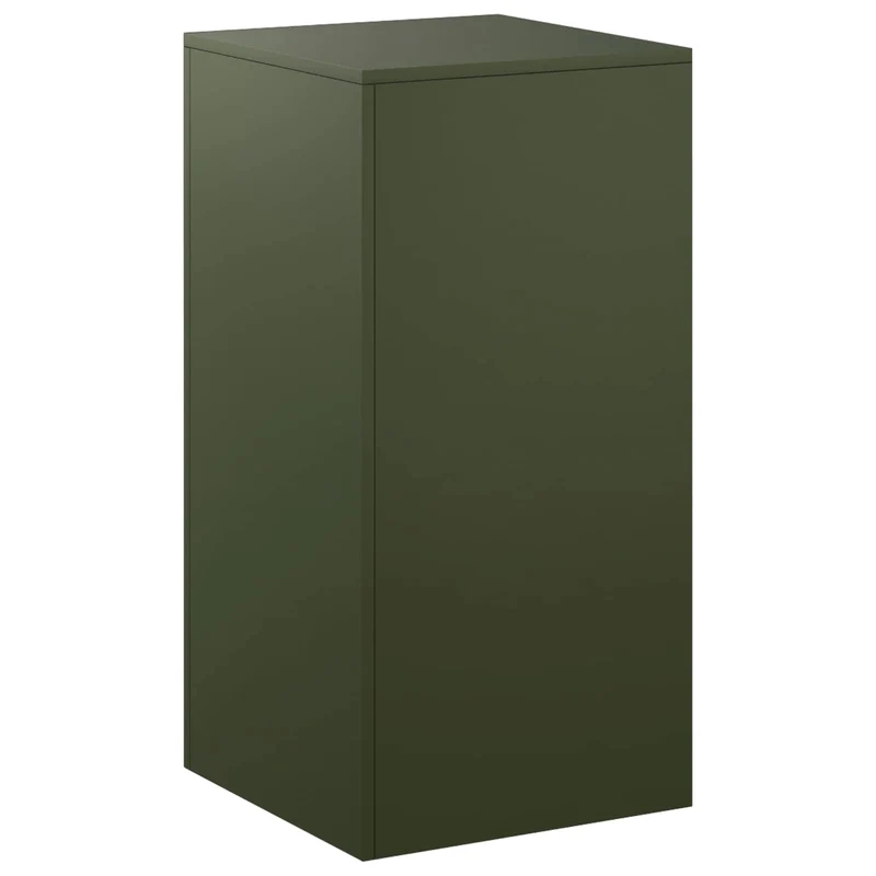 Plant Stand Olive Green 40 x 40 x 80 cm Weathering Steel