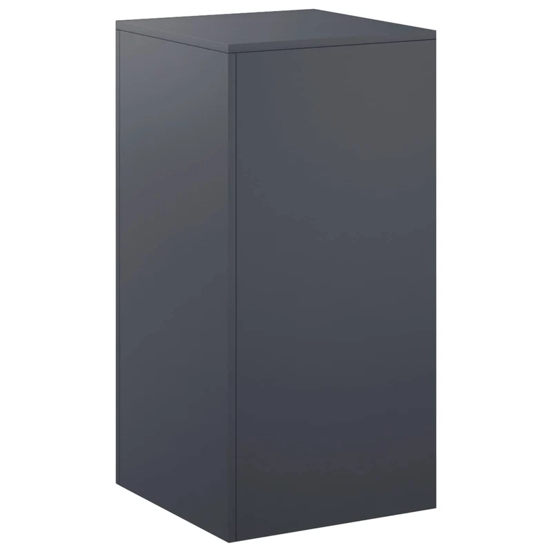 Plant Stand Anthracite 40 x 40 x 80 cm Stainless Steel
