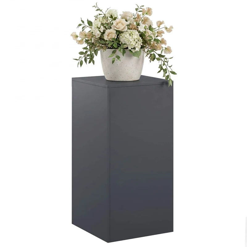 Plant Stand Anthracite 40 x 40 x 80 cm Stainless Steel