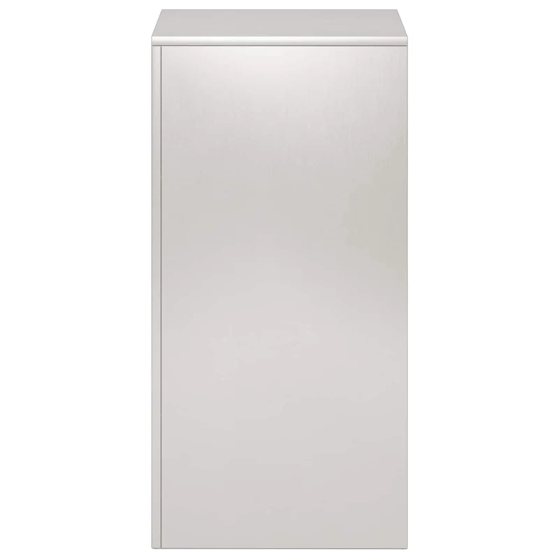 Plant Stand Silver 40 x 40 x 80 cm Steel