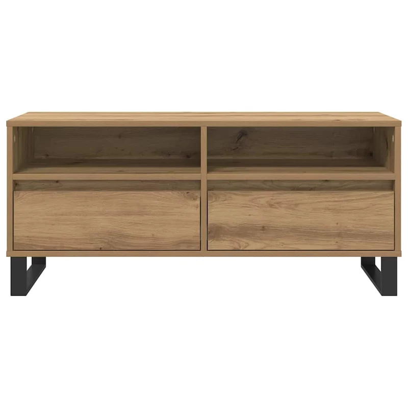 TV Cabinet 100 x 34.5 x 44.5 cm Artisan Oak