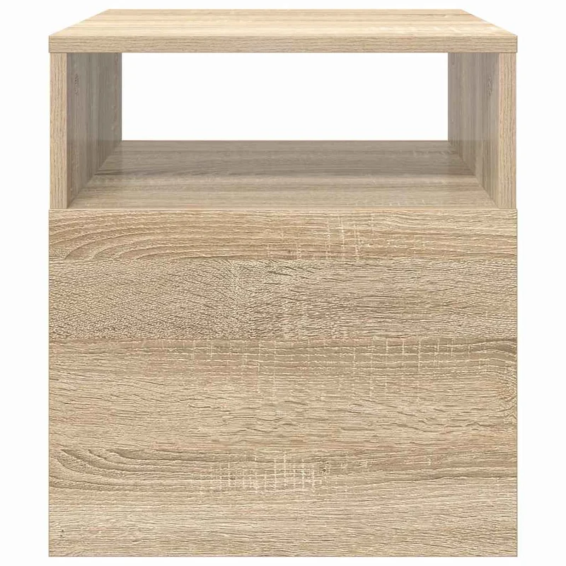 End Table Sonoma Oak 40.5 x 40 x 45 cm Engineered Wood