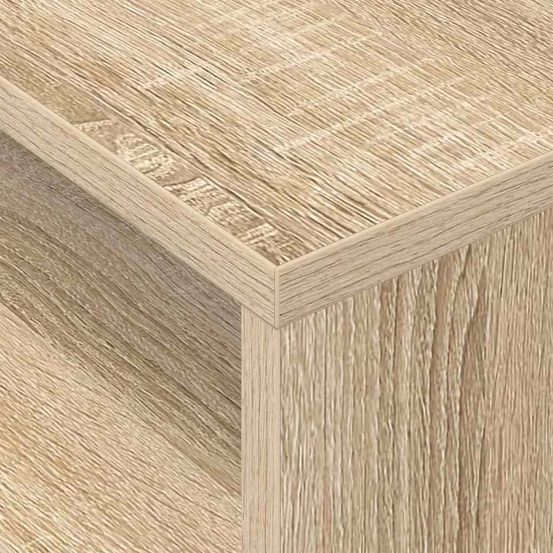End Table Sonoma Oak 40.5 x 40 x 45 cm Engineered Wood