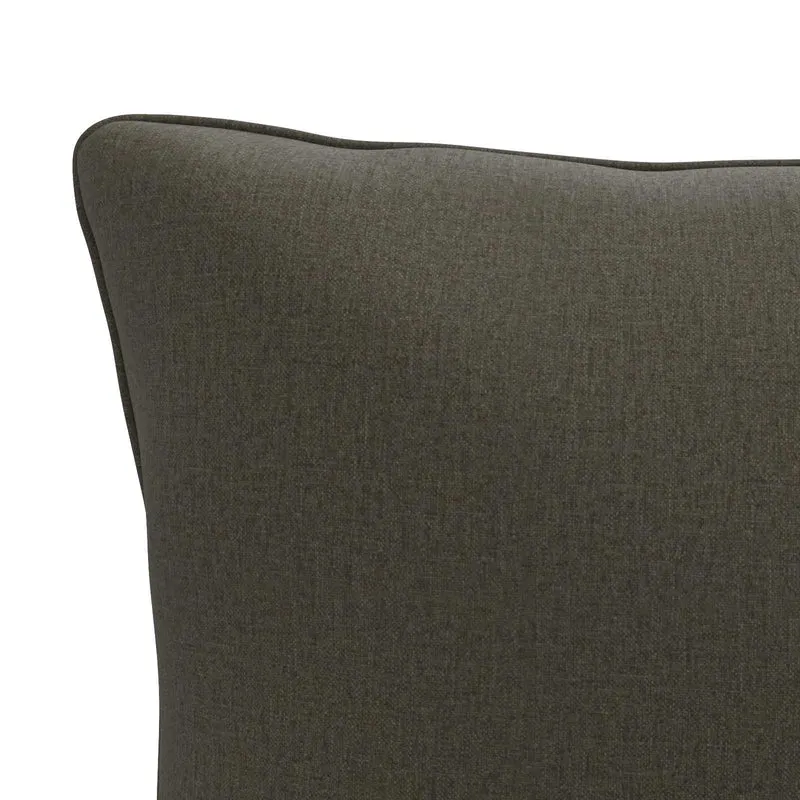 Back Cushion PUTTEN 100% Polyester Anthracite 70 x 40 x 15 cm
