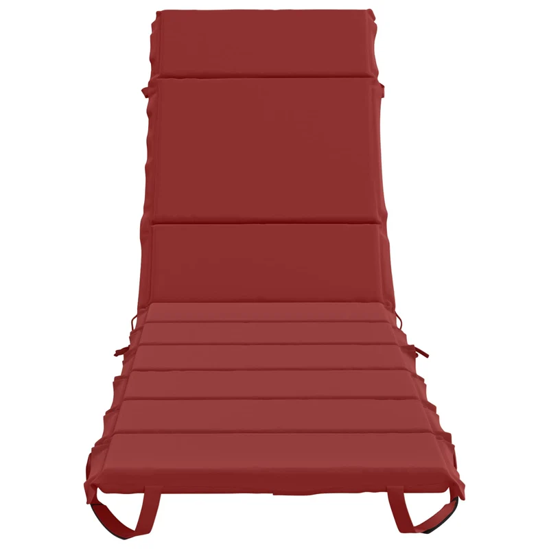 Sunlounger Cushion GEMERT 100% Polyester Wine Red