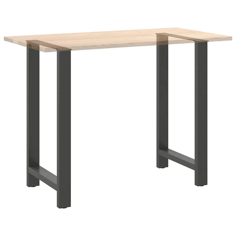 Bar Table Legs Anthracite 2 pcs 60x(100-101) cm Steel