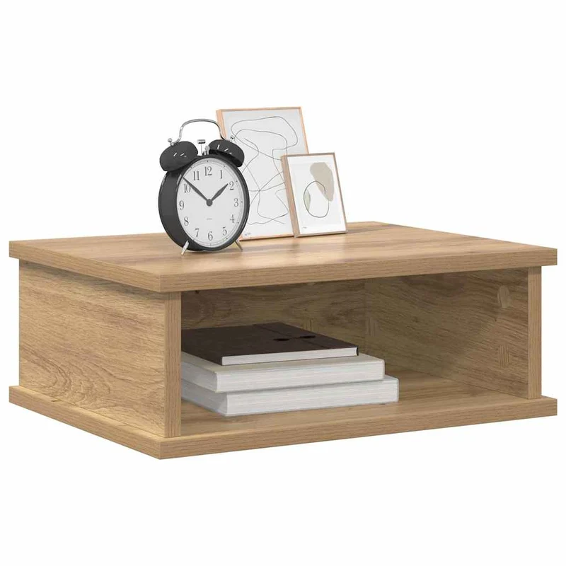 Bedside Table 2 pcs Artisan Oak 40 x 31 x 15 cm Engineered Wood
