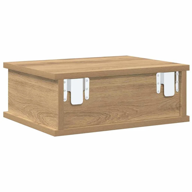 Bedside Table 2 pcs Artisan Oak 40 x 31 x 15 cm Engineered Wood