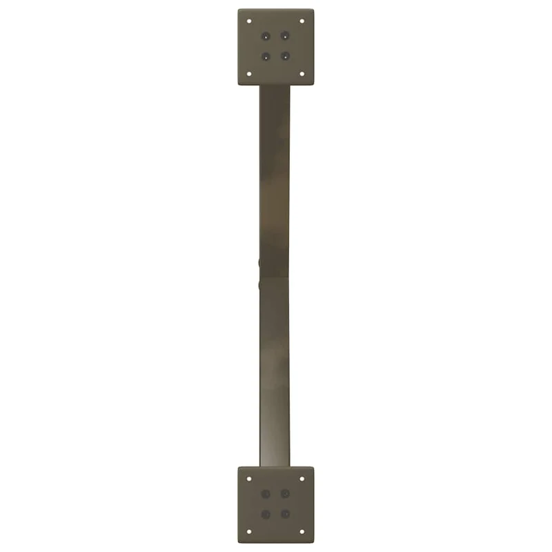 Dining Table Legs X-Shaped 2 pcs Natural Steel 70x(72-73) cm
