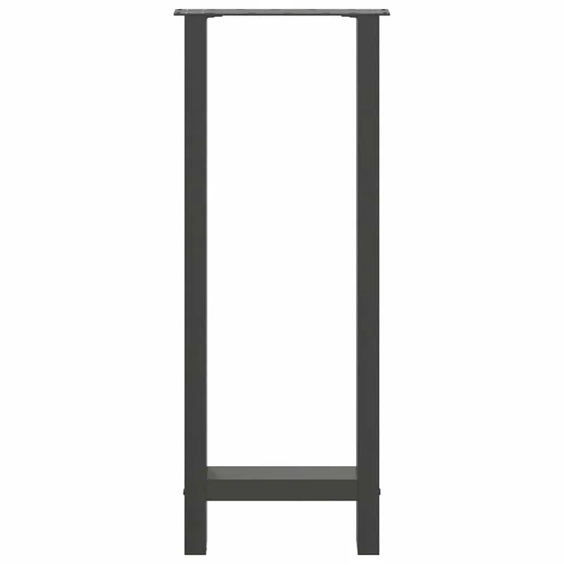 Bar Table Legs Anthracite 2 pcs 40x(100-101) cm Steel